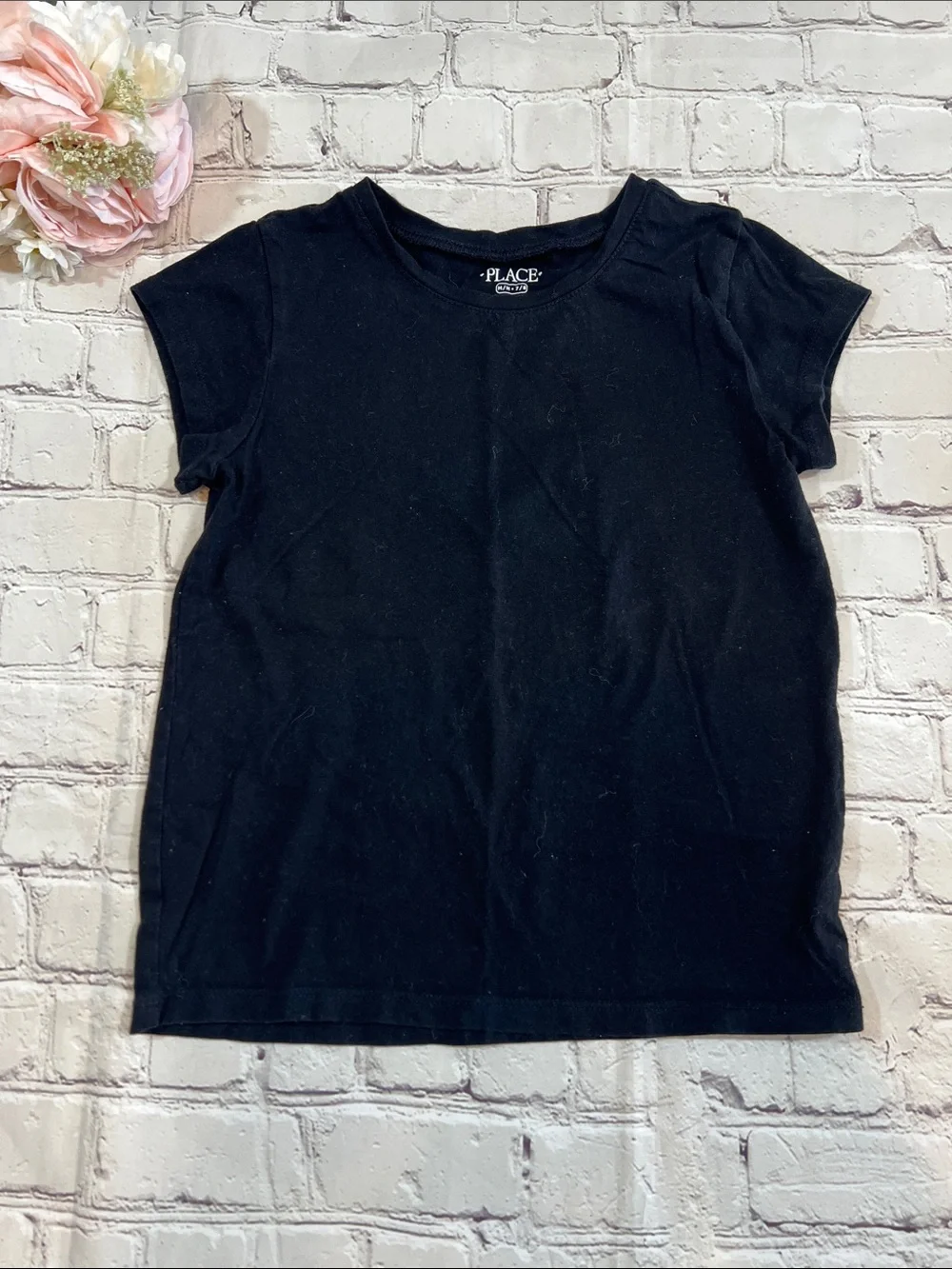 🌸 Children’s Place Black SS Shirt